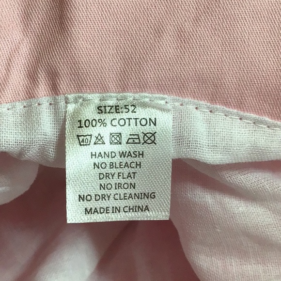 Pink Toddler Sun Hat, Size 2. - Picture 3 of 3